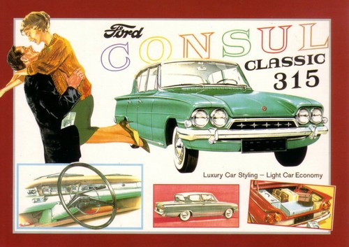 Ford consul classic 315 - ford, 1961
