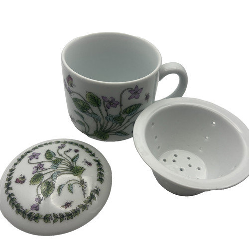 Botanical tea mug - tea, infuser