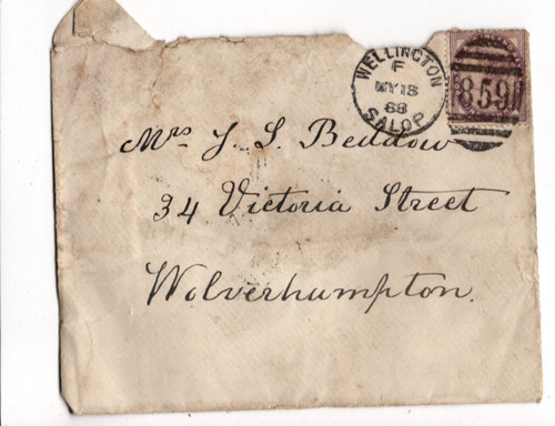 Wellington salop may 1888 - wellington, 18