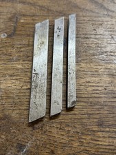 Founder's Grade Stanley No. 46 Cutting Irons 3/8”, 3/16”, 1/4”