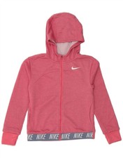 NIKE Girls Dri Fit Graphic Zip
