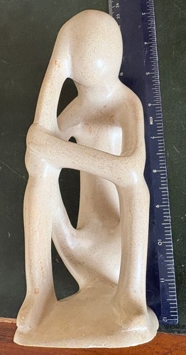 Vintage hand carved soapstone - vintage,