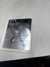 BATTERY VENT HOSE Decal -