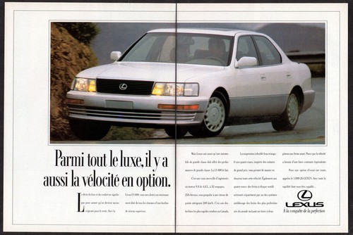 1992 lexus 400 vintage - 1992,