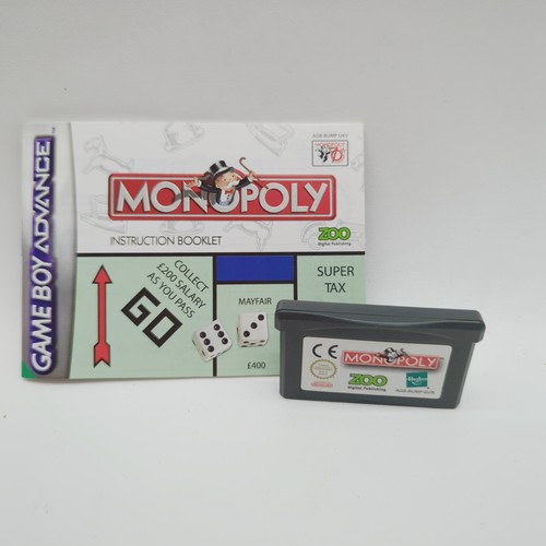 Gameboy advance monopoly - advance, game
