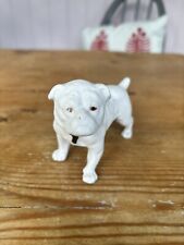 rare white bisque english bulldog