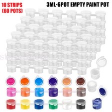 60/480pcs Empty Paint Pot