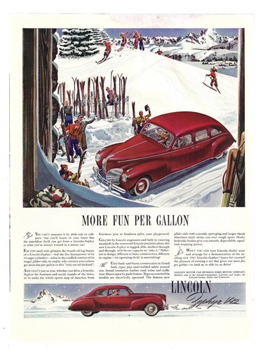 Lincoln zephyr print - lincoln,