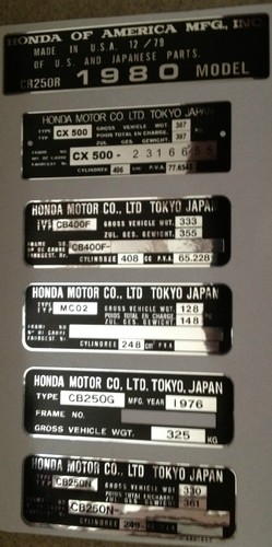 Honda cb250n cb400f - honda, cx500