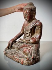 ANTIQUE MANDALAY BUDDHA STATUE