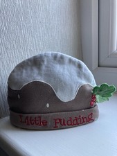 Christmas Pudding Baby Hat. 3/6 months Never Worn £1.50