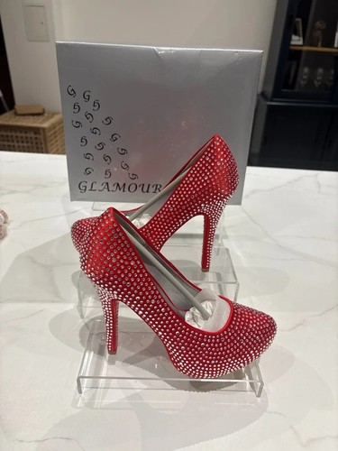 Women red diamanté - women’s,