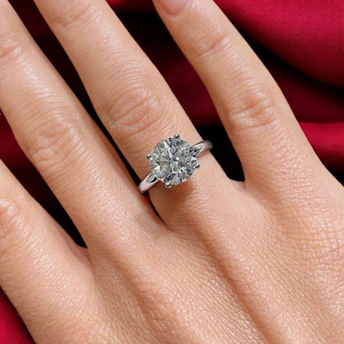 Diamond ring engagement lab - diamond,