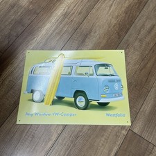 VW Bus T2 Tin Sign Bay Window