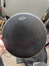 REMO Weatherking 13” 'Black X' Snare Drum Head