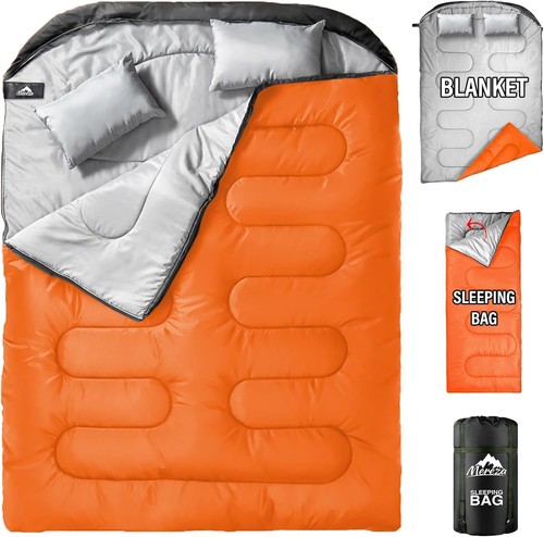 Double sleeping bag - double, adults
