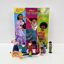 New Disney ENCANTO My Busy Book With 9x Figures Stroy Book Great Condition