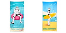 Original Stormtrooper Licensed Microfibre Beach Towel 180 x 85cm - 2 Designs
