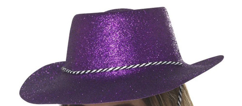Kids glitter cowboy - glitter, hat