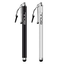 2x Rubber Tip Capacitive Stylus Touch Screen Pen for All Mobile Phones, Tablet