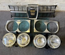 SAAB US Twin Headlamps and Grill to fit SAAB 99 & 90