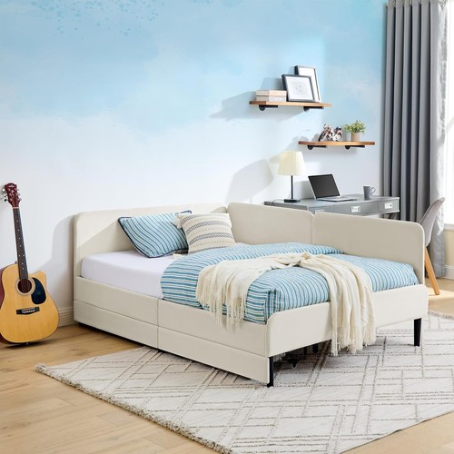 Full size daybed with - daybed, 2
