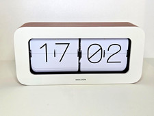 Karlsson Matiz Bamboo Wall & Table Flip Clock