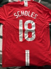 Signed Paul Scholes Shirt -
