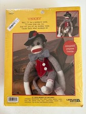 UNKEY Sock Monkey Kit Original Sock Monkey Kit Vintage