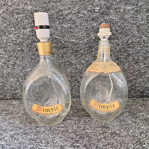 Pair vintage dimple haig - pair,