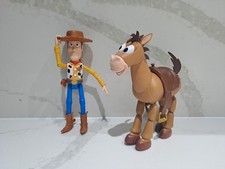 Disney PIXAR TOY STORY Woody 9" & Bullseye Woody's Horse Action Figures 2017/18