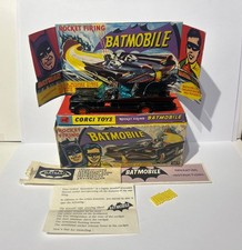 Corgi Toys 267 Batman Batmobile, Boxed, Original, Vintage, Rare. 1960's