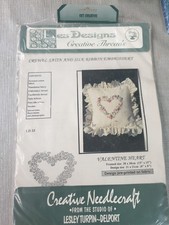 Les Designs Crewel Satin and