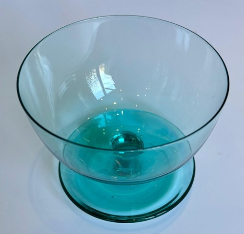Vintage retro glass sundae - glass,