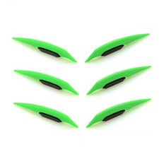 6PC Motorcycle Front Fairing Aerodynamic Winglets Side Spoilers Dynamic Wing Kit