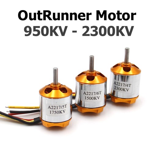 A2217 brushless outrunner - brushless,