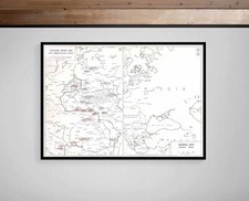 WWI Map • Eastern Front in