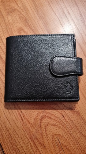Ferrari black fold leather - ferrari, bi-fold