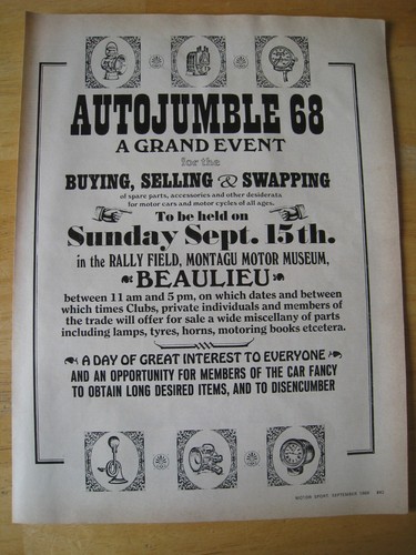 Autojumble grand event - autojumble,