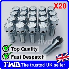 20x ALLOY WHEEL BOLTS M14x1.5