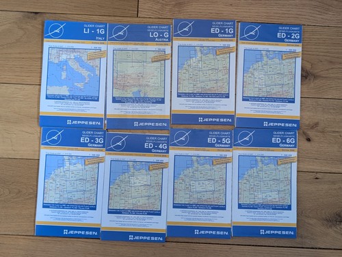 Jeppesen glider charts 1g - jeppesen, li-1g