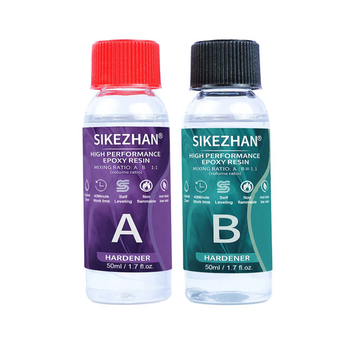 Crystal clear epoxy resin - resin, kit