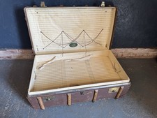 Vintage Steamer Trunk Bentwood
