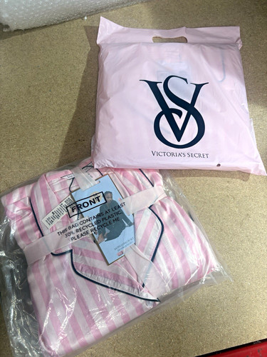 Victoria secret pink white - pink,