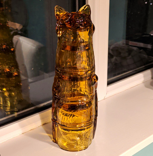 Doiy amber glass - amber,