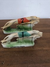 antique greyhound porcelain