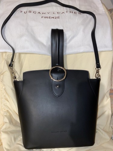 Tuscany leather black - leather,