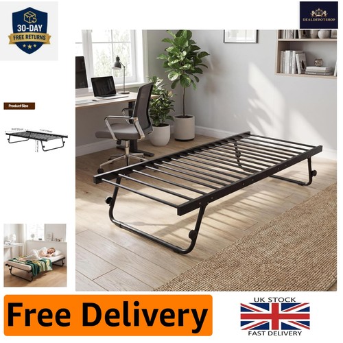 Modern 3ft black trundle bed - modern,