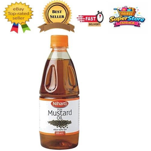 500ml pure mustard oil - mustard,