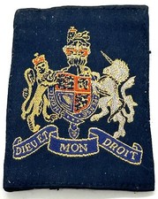 British Military Issue Fabric RAF Royal Air Force Warrant Officer Rank Slide